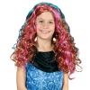 Peluca Larga Rizada Multicolor Infantil*DRIM DISCOUNT New