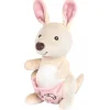 ARTESAVI Jueguetes De Primera Infancia-Peluche Canguro Rosa
