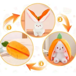 Peluche Conejo Reversible Surtido*DRIM DISCOUNT New