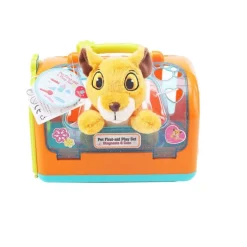 DRIM DISCOUNT Juegos Y Juguetes Educativos-Peluche León Set Veterinario