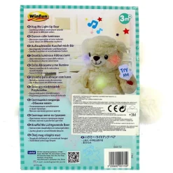 Peluche Oso Blanco con Luz*DRIM DISCOUNT Outlet
