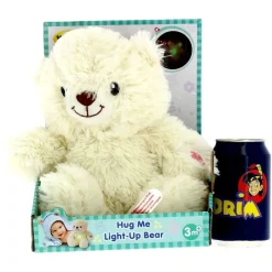 Peluche Oso Blanco con Luz*DRIM DISCOUNT Outlet