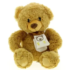 SELECCION DRIM Primera Infancia Y Preescolar-Peluche Oso con Bufanda Crema 40cm