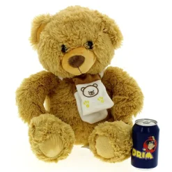 SELECCION DRIM Primera Infancia Y Preescolar-Peluche Oso con Bufanda Crema 40cm