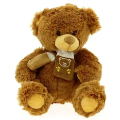 Peluche Oso Con Bufanda Marrón Claro 33cm*DRIM DISCOUNT Clearance