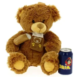Peluche Oso Con Bufanda Marrón Claro 33cm*DRIM DISCOUNT Clearance