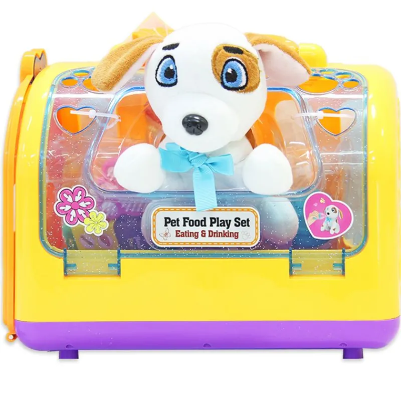 DRIM DISCOUNT Primera Infancia Y Preescolar-Peluche Perro con Transportín