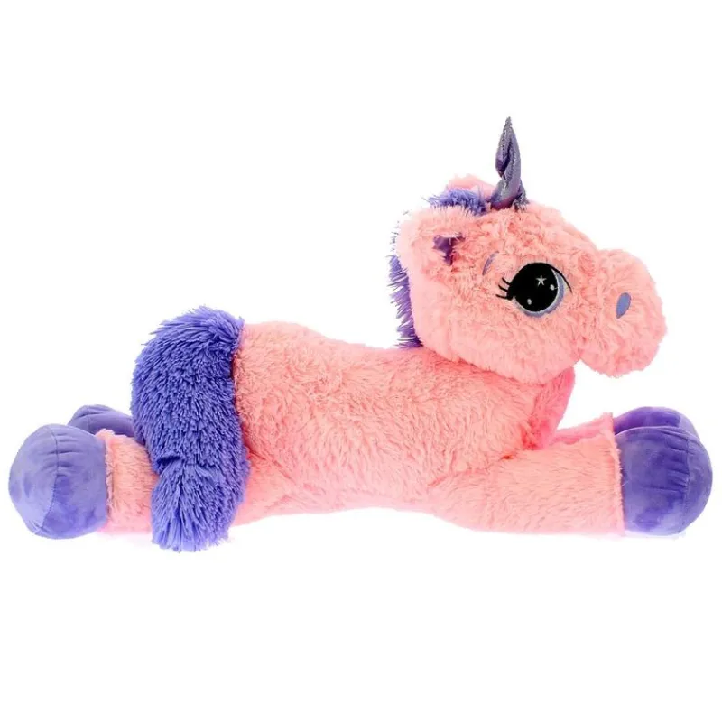 DRIM DISCOUNT Primera Infancia Y Preescolar-Peluche Unicornio/ Caballo Colores 70 cm Surtido