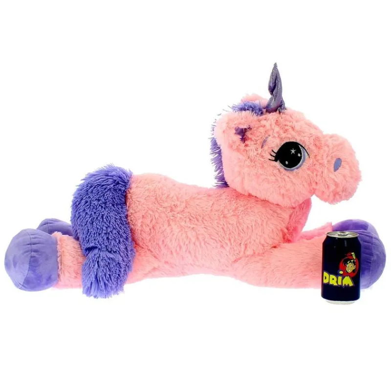 DRIM DISCOUNT Primera Infancia Y Preescolar-Peluche Unicornio/ Caballo Colores 70 cm Surtido