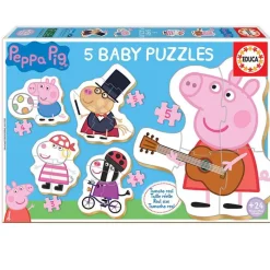 Peppa Pig 5 Baby Puzzles*EDUCA Sale