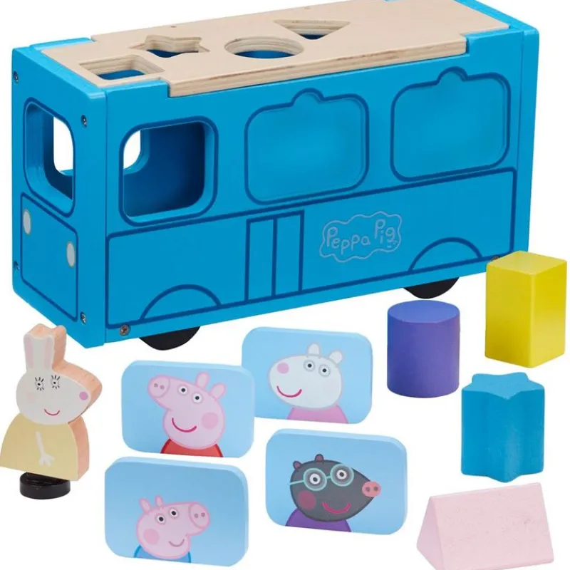 Peppa Pig Autobús de Madera*BANDAI New