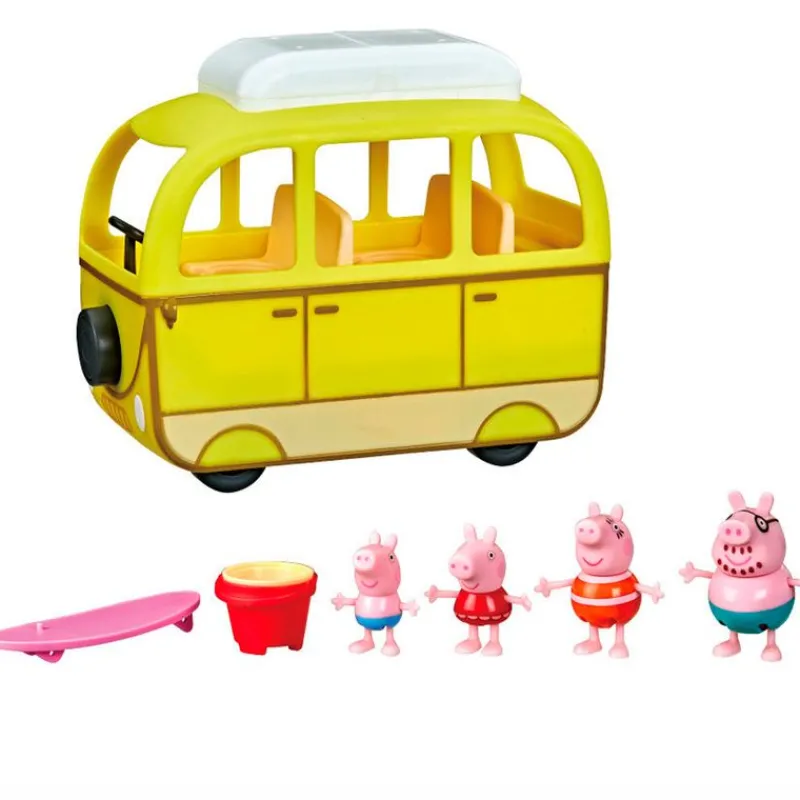 HASBRO Figuras Y Figuras De Acción-Peppa Pig Caravana de Verano