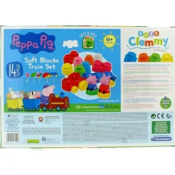 CLEMENTONI Primera Infancia Y Preescolar|Vehículos, Trenes Y Parkings-Peppa Pig Clemmy Baby Tren Bloques