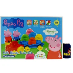 CLEMENTONI Primera Infancia Y Preescolar|Vehículos, Trenes Y Parkings-Peppa Pig Clemmy Baby Tren Bloques