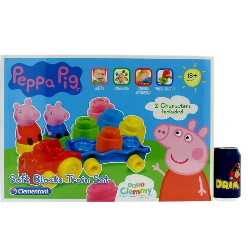 CLEMENTONI Primera Infancia Y Preescolar|Vehículos, Trenes Y Parkings-Peppa Pig Clemmy Baby Tren Bloques