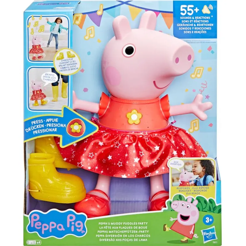 HASBRO Figuras Y Figuras De Acción-Peppa Pig Diversión en los Charcos
