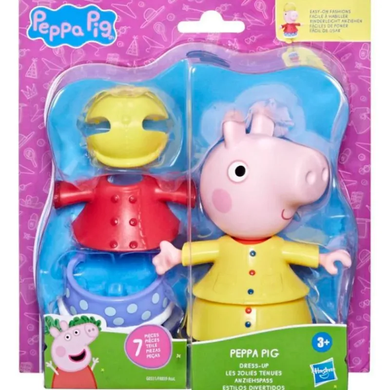 HASBRO Figuras Y Figuras De Acción-Peppa Pig Estilos Divertidos Surtido