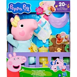 HASBRO Muñecas|Electrónicos-Peppa Pig Evie Gruñidos y Abrazos