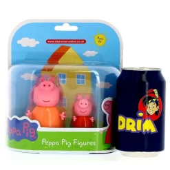 Peppa Pig Figura Peppa Pig y Familia*BANDAI Clearance
