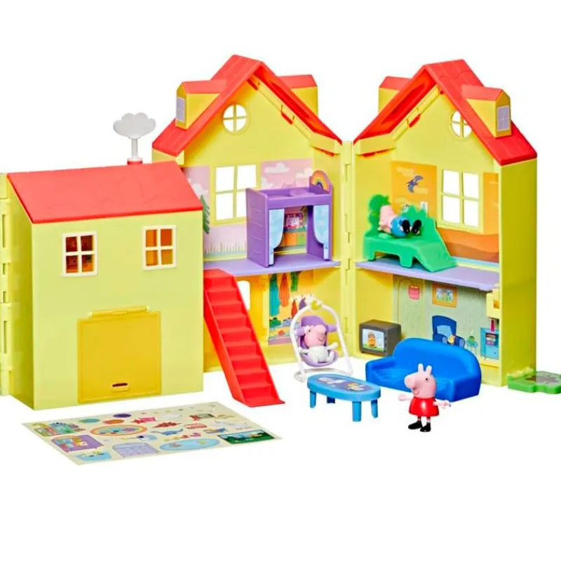 HASBRO Figuras Y Figuras De Acción-Peppa Pig Gran Casa Familiar