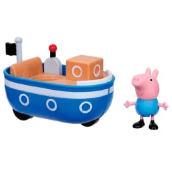 HASBRO Vehículos, Trenes Y Parkings-Peppa Pig Mini Vehículo con Personaje Surtido