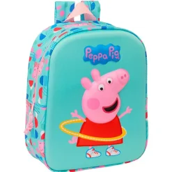 SAFTA Escolar-Peppa Pig Mochila Guadería 3D