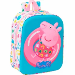 Peppa Pig Mochila Guardería 3D*SAFTA
