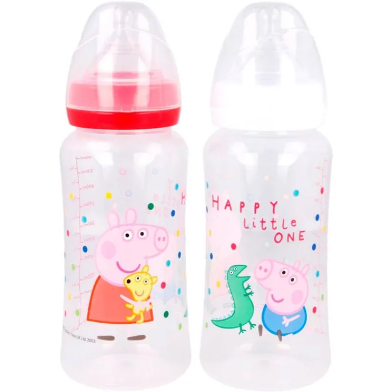STOR Biberones-Peppa Pig Pack 2 Biberones 360 ml