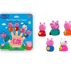 SELECCION DRIM Juegos Y Juguetes De Imitación-Peppa Pig Pack Marionetas Dedos