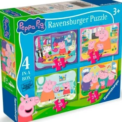 RAVENSBURGER Puzzles Y Construcciones-Peppa Pig Puzzle Progresivo