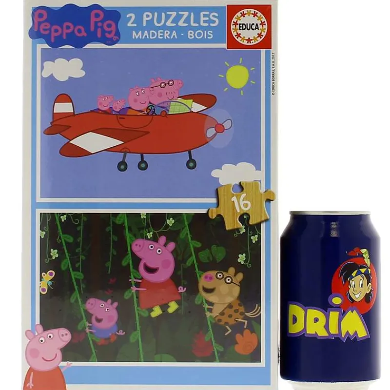 Peppa Pig Puzzle 2x16 Piezas*EDUCA Best