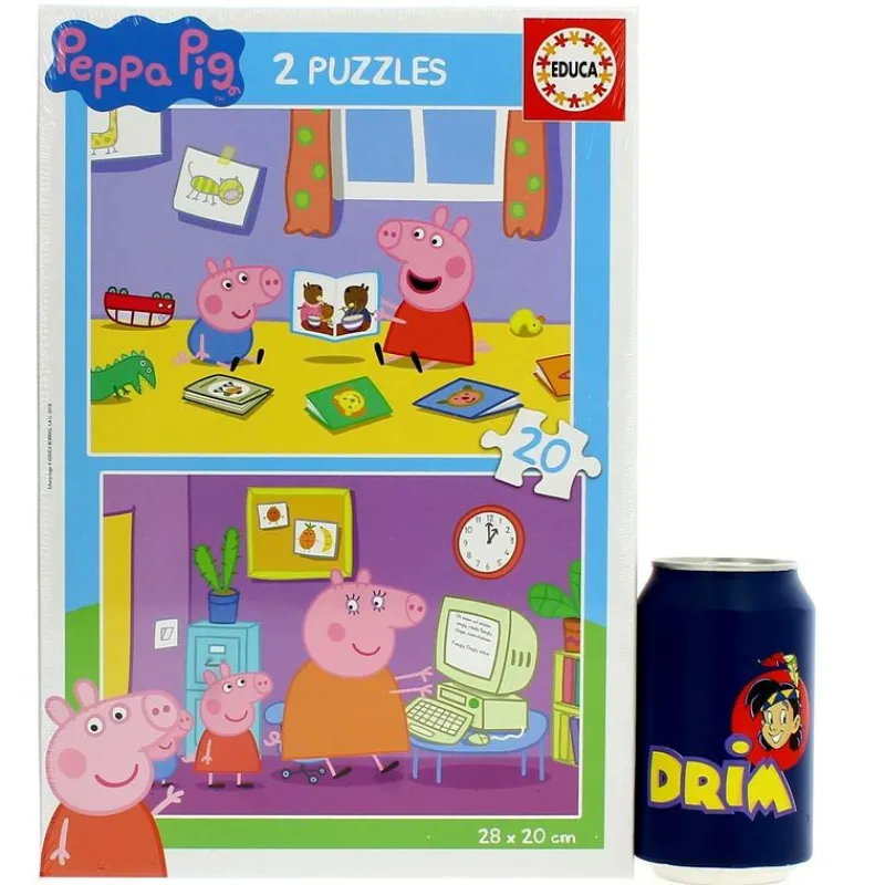 Peppa Pig Puzzle 2x20 Piezas*EDUCA Online