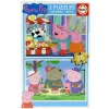 Peppa Pig Puzzles Madera 2x25 Piezas*EDUCA Sale