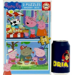 Peppa Pig Puzzles Madera 2x25 Piezas*EDUCA Sale