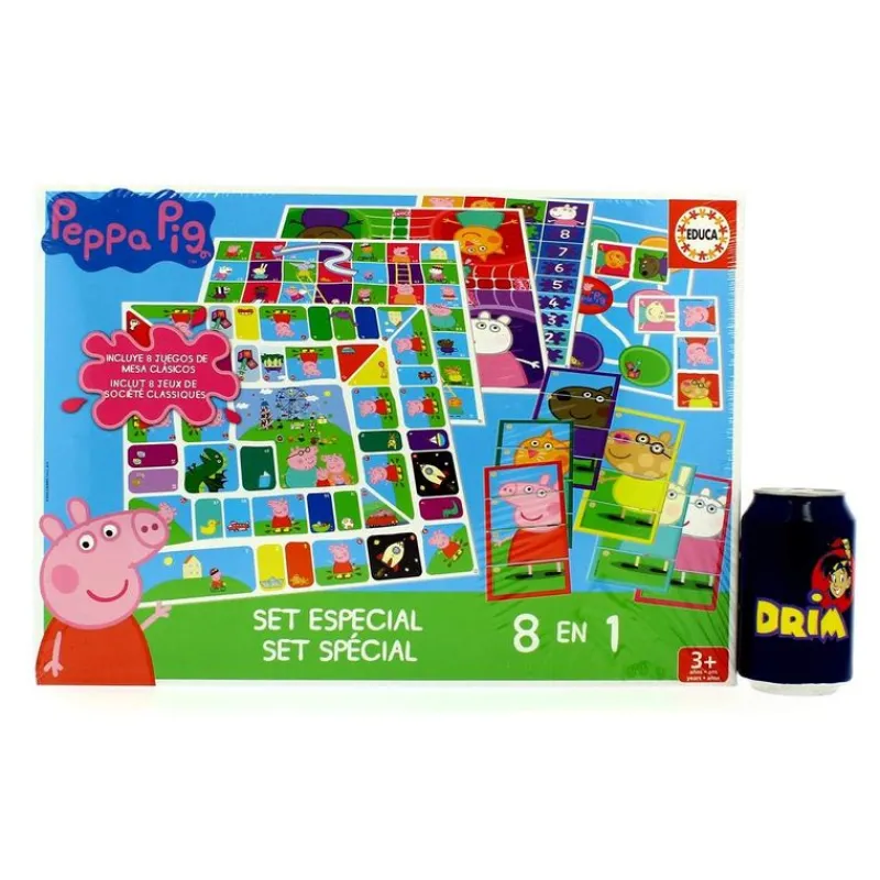Peppa Pig Set Especial Juegos 8 en 1*EDUCA Online