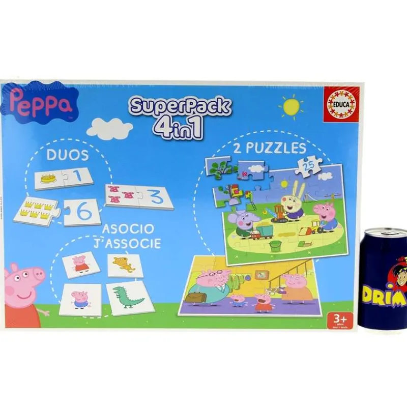 EDUCA Juegos Y Juguetes Educativos-Peppa Pig Superpack