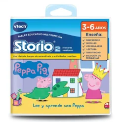 VTECH Electrónicos-Peppa Pig Tablet Storio 3S/2