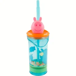 Peppa Pig Vaso Figura 3D 360 ml*STOR Sale