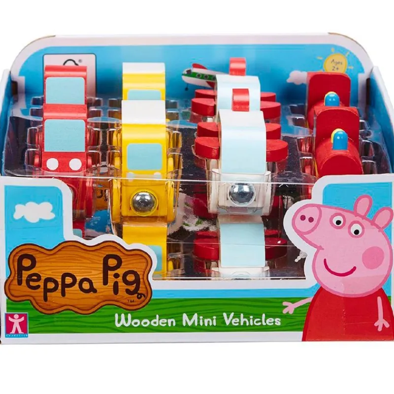 SELECCION DRIM Juegos De Madera-Peppa Pig Vehículo Madera Surtido