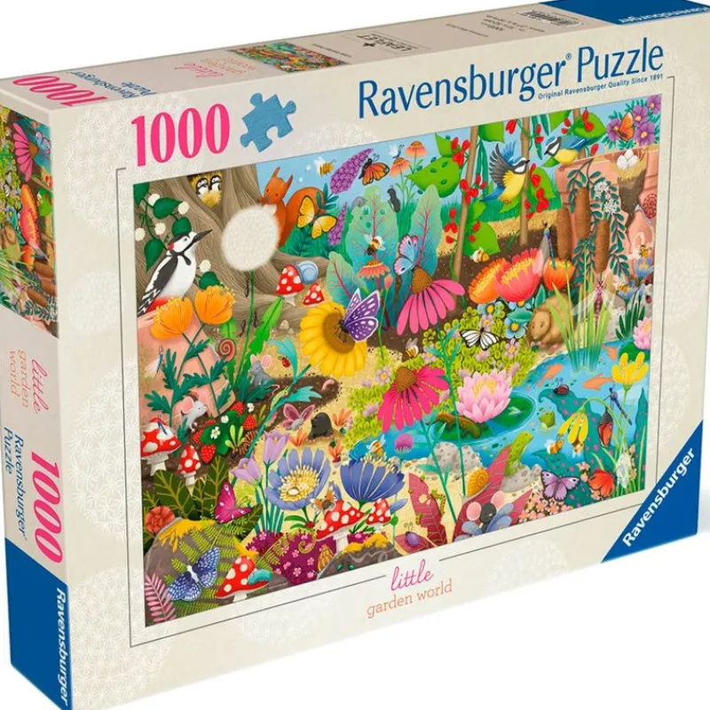 RAVENSBURGER Puzzles Y Construcciones-Pequeño Jardín Puzzle 1000 Piezas