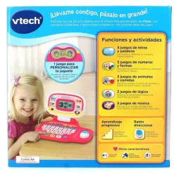 VTECH Electrónicos-Pequeordenador Rosa