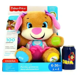 FISHER PRICE Primera Infancia Y Preescolar-Perrita Primeros Descubrimientos