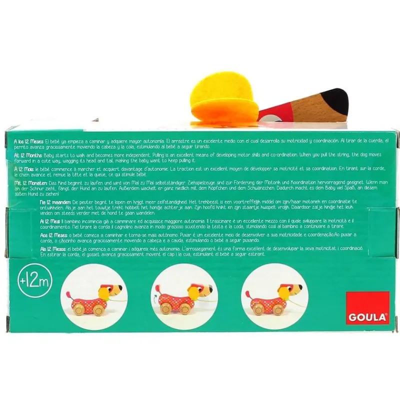 Perrito Arrastre Madera*GOULA Sale