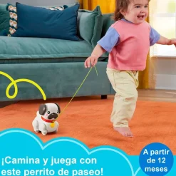 Pet Pals Pasea al Perrito Pug Juguete Arrastre*FISHER PRICE Online