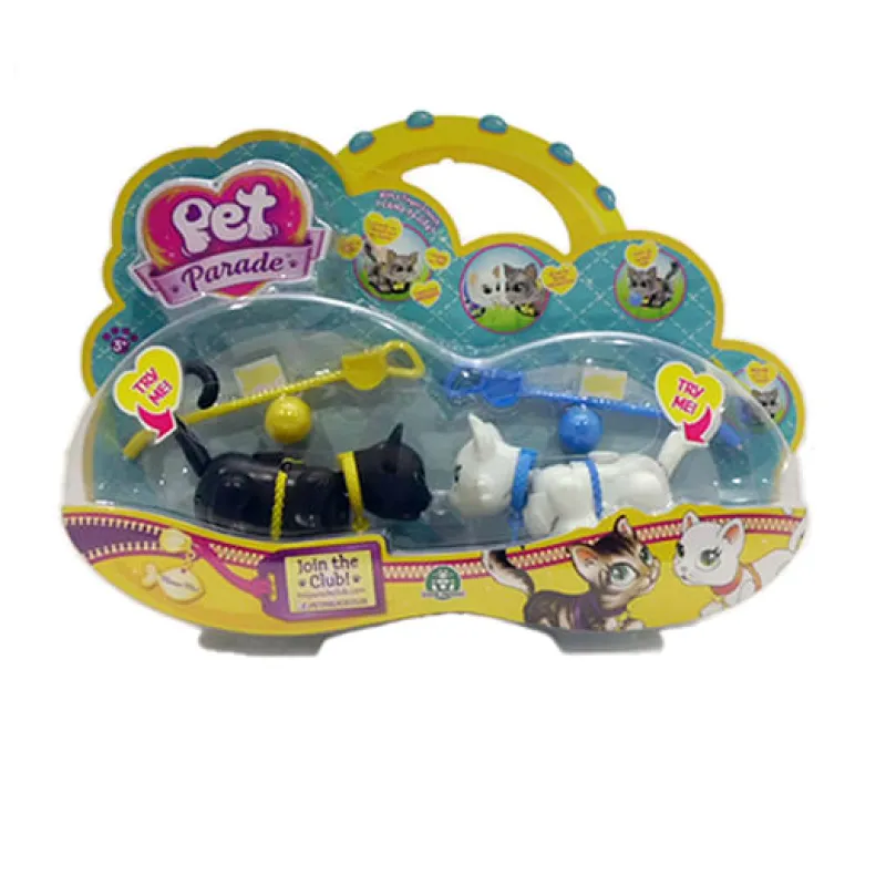 Pet Parade 2 Gatitos Negro y Blanco*GIOCHI PREZIOSI