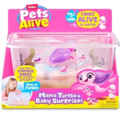 ZURU Muñecas-Pets Alive Mamá Tortuga Surprise