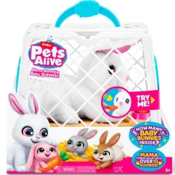 Pets Alive Mama Bunny & Baby Surprise Peluche Interactivo*ZURU Best