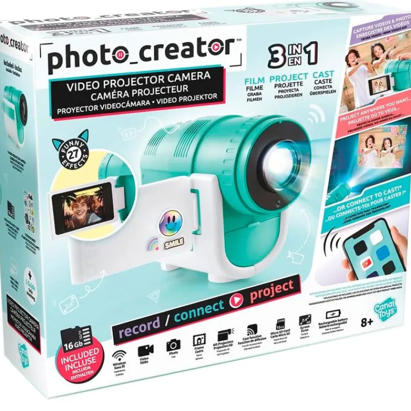 Photo Creator Video Cámara Proyector*CANAL TOYS Hot
