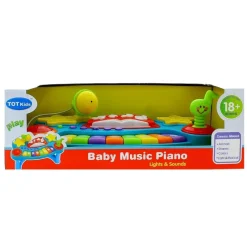 DRIM DISCOUNT Instrumentos Musicales-Piano Infantil Luz y Sonido