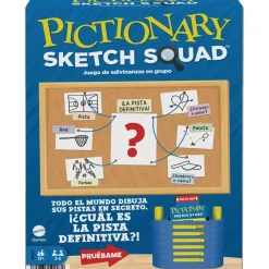MATTEL Juegos De Mesa-Pictionary Sketch Squad